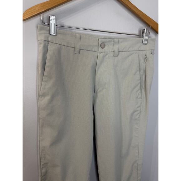 Lululemon Commission Slim-Fit Chino Pant Men's 28x30 Grey Stretch - Picture 2 of 7